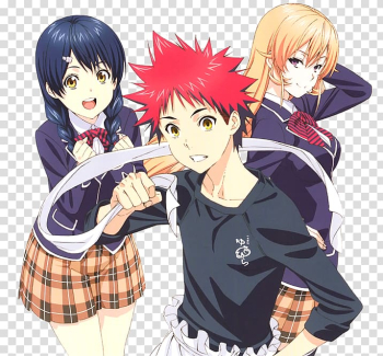 Food Wars!: Shokugeki no Soma Sōma Yukihira Ultra Tower Anime Music, Anime transparent background PNG clipart