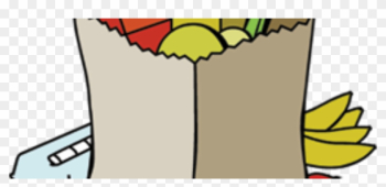 Foods Clipart Stain - Grocery Bag Of Food Foods Clipart Stain - Grocery Bag Of Food