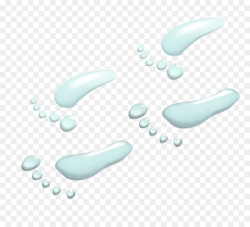 Foot Stroke Hand Hobby Information - Translucent footprints Foot Stroke Hand Hobby Information - Translucent footprints