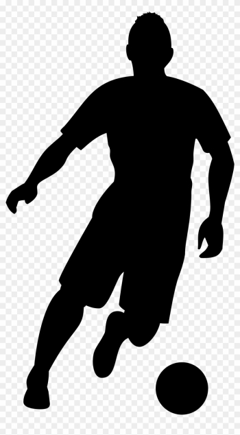 Football Player Silhouette Png Transparent Clip Art - Football Player Silhouette Png