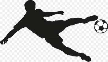Football player Wall Sticker Room - Penalty silhouette 
