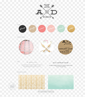 For A Wedding, But Very Much A Brand Identity, Kind - Logo For A Wedding, But Very Much A Brand Identity, Kind - Logo