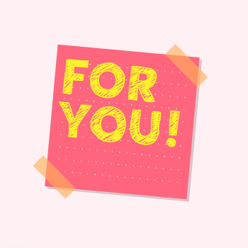 For you cute note illustration | Free stock vector - 412544 For you cute note illustration | Free stock vector - 412544