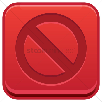 Forbidden button Forbidden button