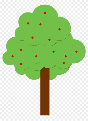Forest, Tree, Fruits, Nature, Forest, Drawing - Illustration Forest, Tree, Fruits, Nature, Forest, Drawing - Illustration