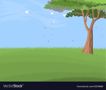 Forest tree vector image Forest tree vector image
