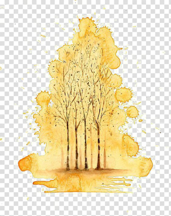 Forest Watercolor painting Paper, forest transparent background PNG clipart Forest Watercolor painting Paper, forest transparent background PNG clipart