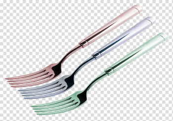 Fork Knife Spoon Tableware, Color cutlery fork transparent background PNG clipart Fork Knife Spoon Tableware, Color cutlery fork transparent background PNG clipart