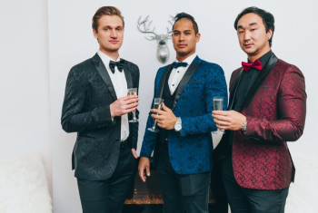 Formal Party Men In Tuxedos Formal Party Men In Tuxedos