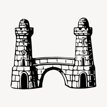 Fortress clipart, vintage hand drawn | Free Vector - rawpixel Fortress clipart, vintage hand drawn | Free Vector - rawpixel