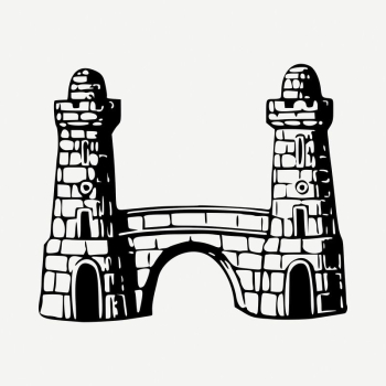 Fortress drawing, vintage illustration psd. | Free PSD - rawpixel Fortress drawing, vintage illustration psd. | Free PSD - rawpixel