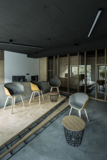 four brown wooden chairs inside house four brown wooden chairs inside house