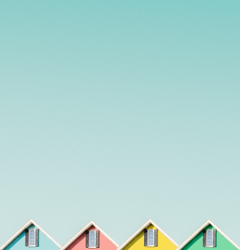 Four Colourful Houses Four Colourful Houses