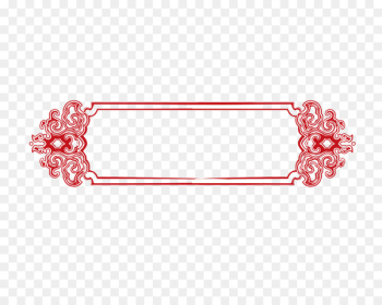 Four Corners Border Clip art - Chinese Border Four Corners Border Clip art - Chinese Border