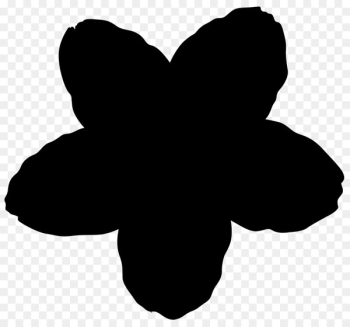 Four-leaf clover Black Wool Tovning White -  