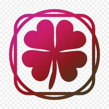 Four-leaf clover Luck Wall Clocks Room - Four-leaf clover Luck Wall Clocks Room -