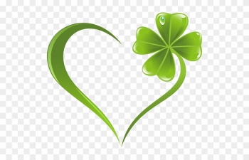 Four-leaf Clover Tattoo Heart Shamrock - 4 Leaf Clover Heart