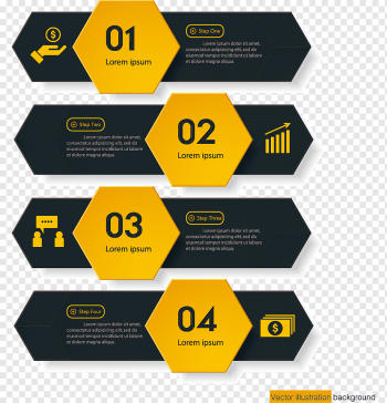 four stage illustration, Chart Infographic Information Adobe Illustrator, Network Information graphic design material, template, computer Network, angle png