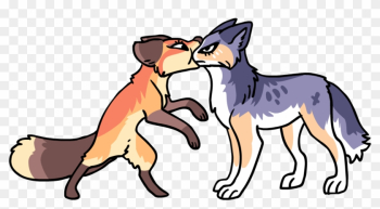 Fox And The Wolf By Griffsnuff - Fox And The Wolf Fox And The Wolf By Griffsnuff - Fox And The Wolf