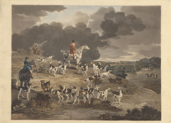 [Fox-hunting] set of four, untitled:(1) | Free Photo - rawpixel