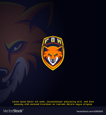fox mascot logo fox mascot logo