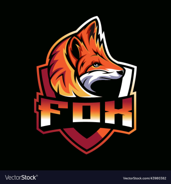 fox mascot logo fox mascot logo