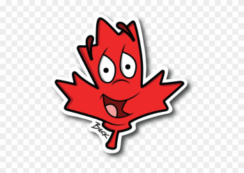 Foy Rooj Red Bud Leaf Vinyl Sticker - Sticker Foy Rooj Red Bud Leaf Vinyl Sticker - Sticker