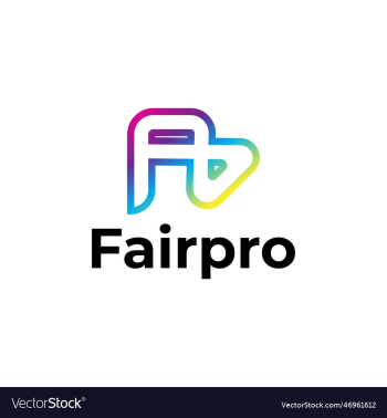 fp letter modern 3d logo design fp letter modern 3d logo design