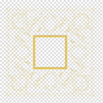 Frame Area Pattern, Square elements transparent background PNG clipart