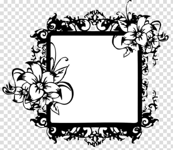 Frame Black and white, Black frame transparent background PNG clipart Frame Black and white, Black frame transparent background PNG clipart