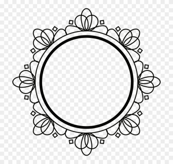 Frame Black Art Deco Decoration Border Design - Art Deco Circle Frame Frame Black Art Deco Decoration Border Design - Art Deco Circle Frame