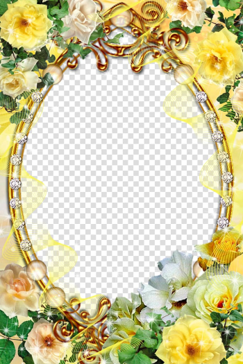 Frame Film frame Android application package, Modern yellow frame transparent background PNG clipart