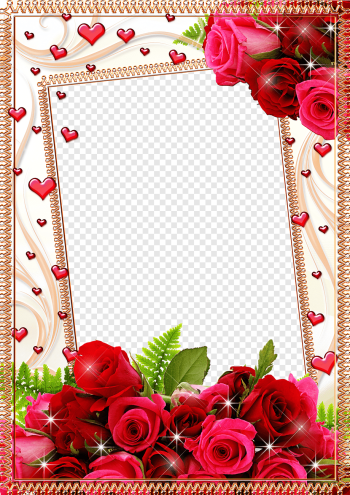 frame Flower Rose, Mood Frame s, pink and red roses digital frame, love, border, frame png