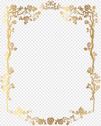 frame, Golden Rectangular French Floral Border, gold floral frame digital artwork, watercolor Painting, texture, frame png