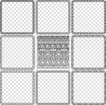 Frame Illustration, Border design transparent background PNG clipart