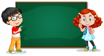 Frame with happy kids and blackboard Free Vector Frame with happy kids and blackboard Free Vector
