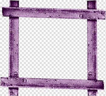 Frame Wood Framing, Purple wood transparent background PNG clipart