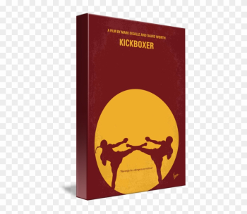Framed Canvas Art - Kickboxer Minimal Movie Poster Framed Canvas Art - Kickboxer Minimal Movie Poster