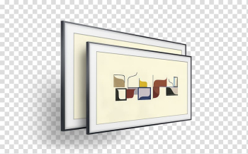 Frames 4K resolution Samsung Ultra-high-definition television, display transparent background PNG clipart