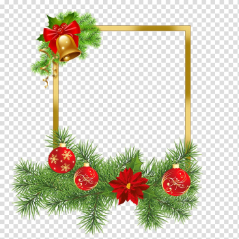 Frames Christmas Santa Claus , christmas transparent background PNG clipart