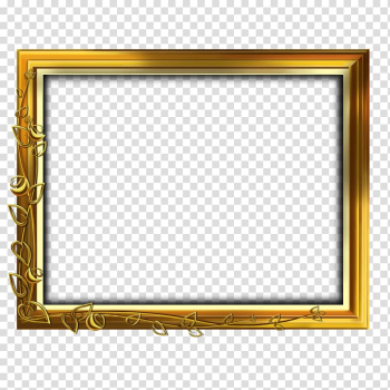 Frames Gold Ornament , gold transparent background PNG clipart