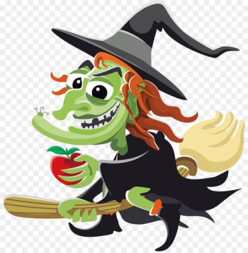 Frankenstein's monster Dracula Cartoon Halloween Vector graphics - kitchen witch 