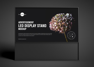 Free Advertisement LED Display Stand Mockup advertisement led display stand mockup Free Advertisement LED Display Stand Mockup advertisement led display stand mockup