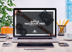 Free Apple MacBook Pro Mock-up Psd apple macbook pro display mochlp iness st 