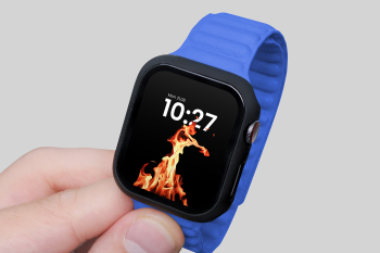 Free Apple Watch in Hand Mockup Free Apple Watch in Hand Mockup