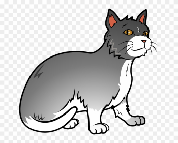 Free Art Clip Of Cat Clipart Image - Grey Cat Clip Art Free Art Clip Of Cat Clipart Image - Grey Cat Clip Art