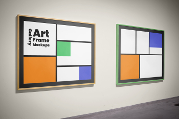 Free Art Gallery Frame Mockups