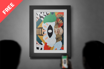 Free Art Gallery Poster Mockup free Free Art Gallery Poster Mockup free