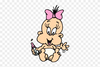Free Baby Clipart - Cartoon Baby Girl Free Baby Clipart - Cartoon Baby Girl