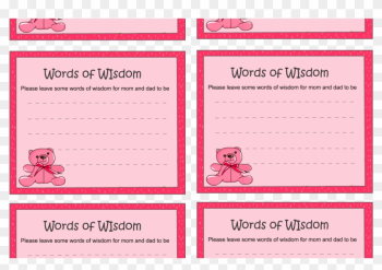 Free Baby Shower Game Templates Beautiful Printable - Baby Shower Advice Cards Printable Free